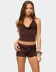 EDIKTED Janya Cowl Neck Halter Top image number 1