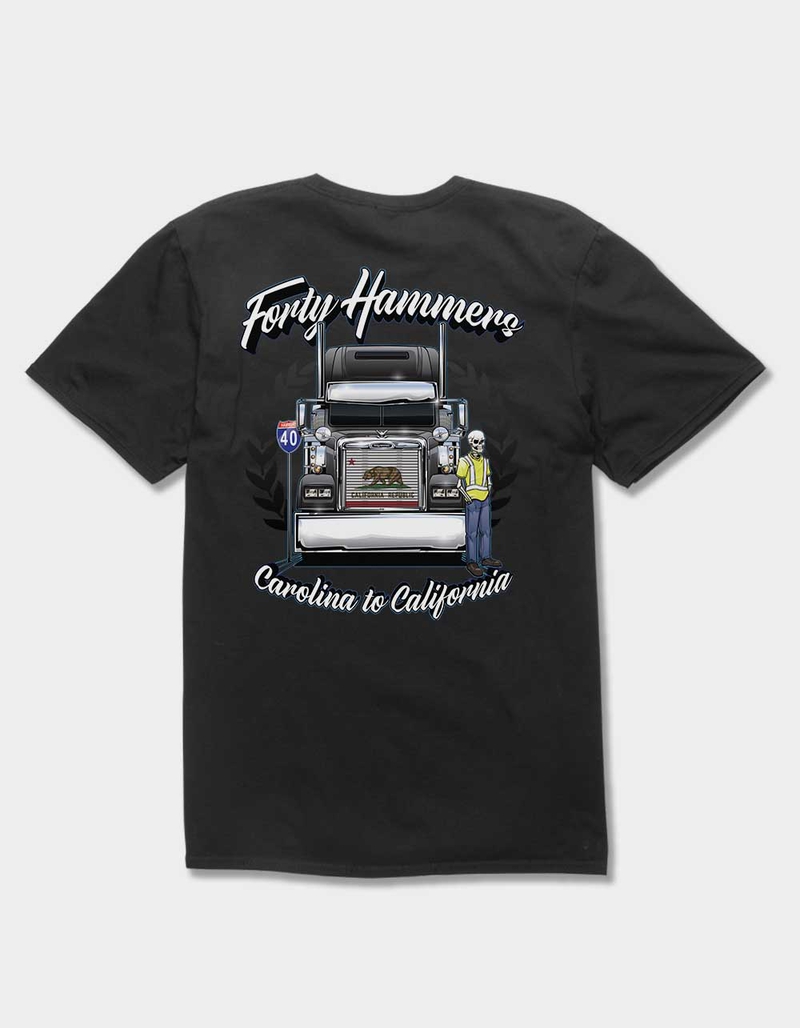 FORTY HAMMERS Freight Trip Unisex Tee image number 0