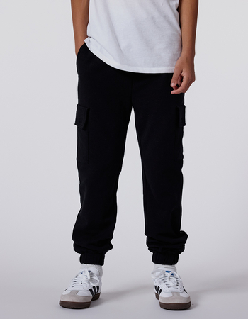 RSQ Boys Fleece Cargo Joggers Alternative Image