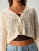 NECTAR CLOTHING Womens Button Up Sweater image number 5