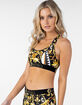 ETHIKA Bomber Gold Sports Bra image number 2