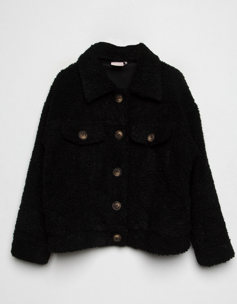 FOR ALL SEASONS Girls Sherpa Jacket image number 0