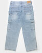 RSQ Mens Loose Fit Cargo Jeans image number 7