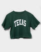 FULL TILT Texas Girls Crop Boyfriend Tee image number 2