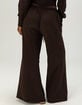 NECTAR CLOTHING Womens Wide Leg Sweatpants image number 4