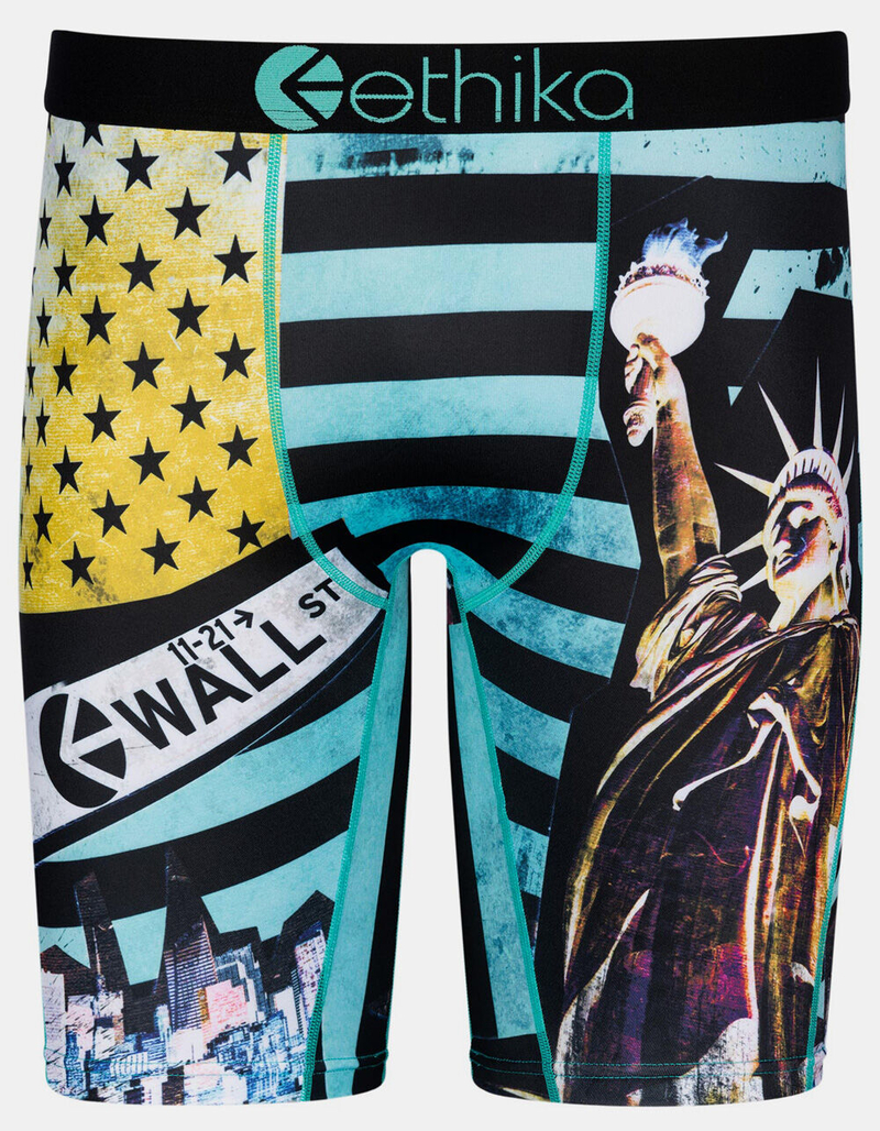 ETHIKA Wall Street Ethika Mens Boxer Briefs image number 0