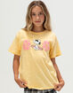 RIOT SOCIETY x Peanuts Hibiscus Puff Girls Boyfriend Tee  image number 1