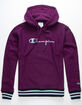 CHAMPION Yarn Dye Trim Mens Hoodie image number 1