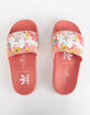 ADIDAS Adilette Lite Floral Girls Slide Sandals image number 2