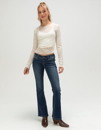 ABRAND 00 Super Low Kick Womens Jeans Primary Image