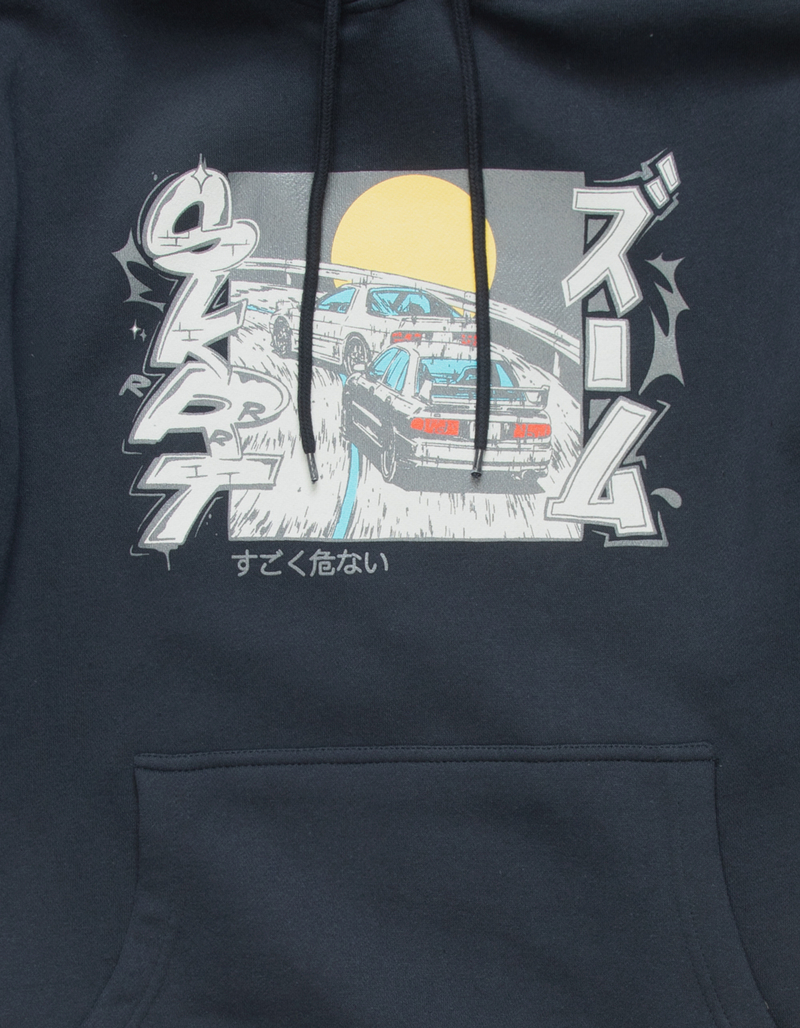 ELDON Anime Car Mens Hoodie image number 1