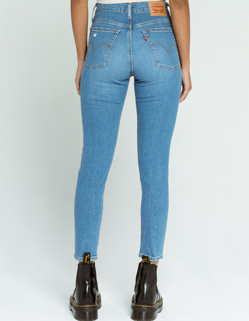 LEVI'S Wedgie Womens Skinny Jeans image number 3