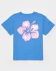 RIOT SOCIETY Beach Hibiscus Girls Tee image number 1