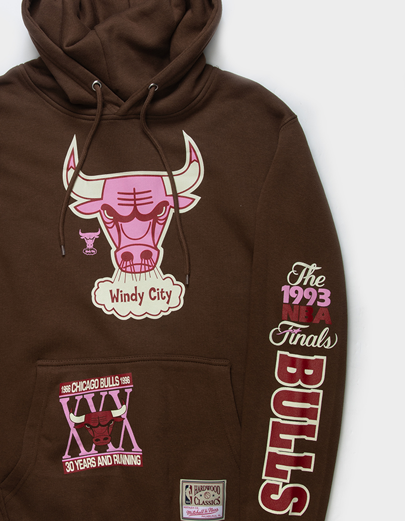 MITCHELL & NESS NBA Brown Sugar Bacon Chicago Bulls Mens Hoodie image number 1