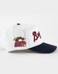 47 BRAND Atlanta Braves Cooperstown Double Header Script '47 Hitch Snapback Hat image number 3