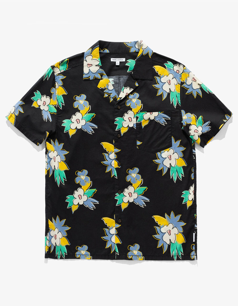 BANKS JOURNAL Islands Mens Button Up Shirt image number 1