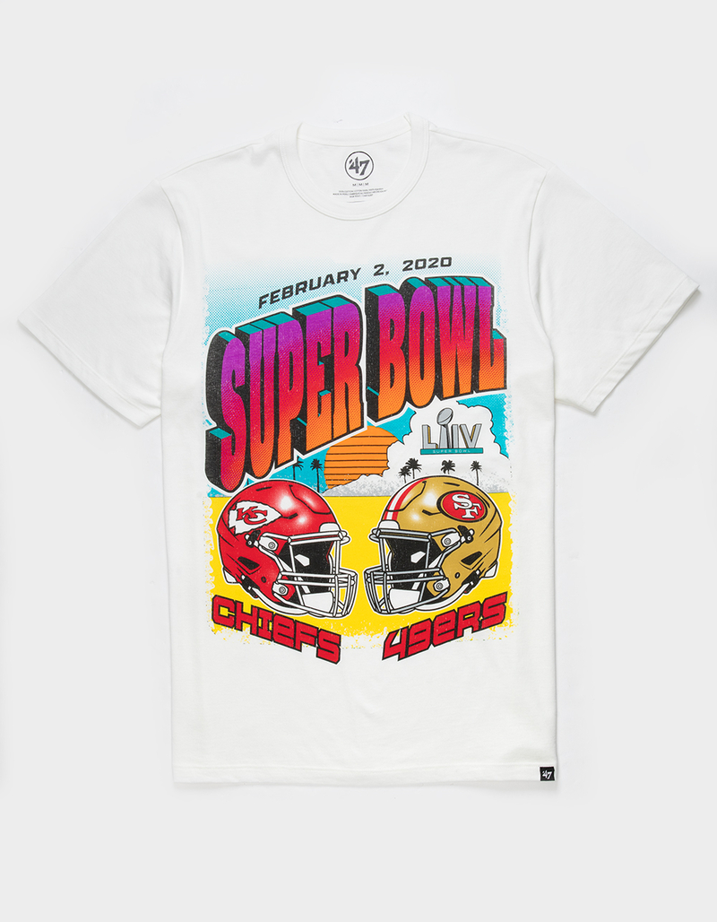 47 BRAND Super Bowl Chiefs & 49ers Mens Tee image number 0