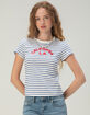 RSQ Womens CA Stripe Tee image number 1