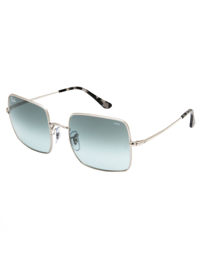 RAY-BAN Square Classic Silver Sunglasses image number 0