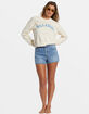 BILLABONG From Paradise Womens Crewneck Sweatshirt image number 2