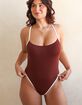 DIPPIN' DAISY'S Soul Scoop Neck High Waist One Piece Swimsuit image number 8