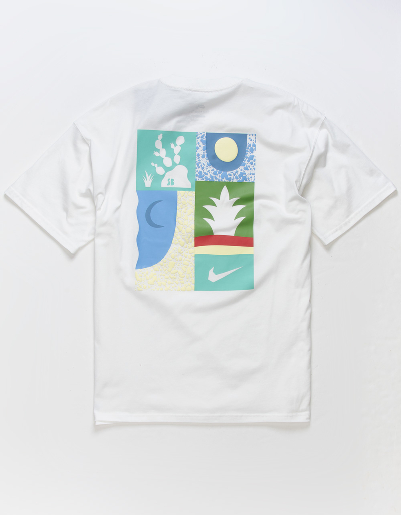 NIKE SB Nature Mens Tee WHITE Tillys