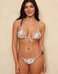 DIPPIN' DAISY'S Palm Triangle Bikini Top image number 4