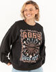 ROXY Mystic Morning Hike Womens Oversized Sweatshirt image number 4