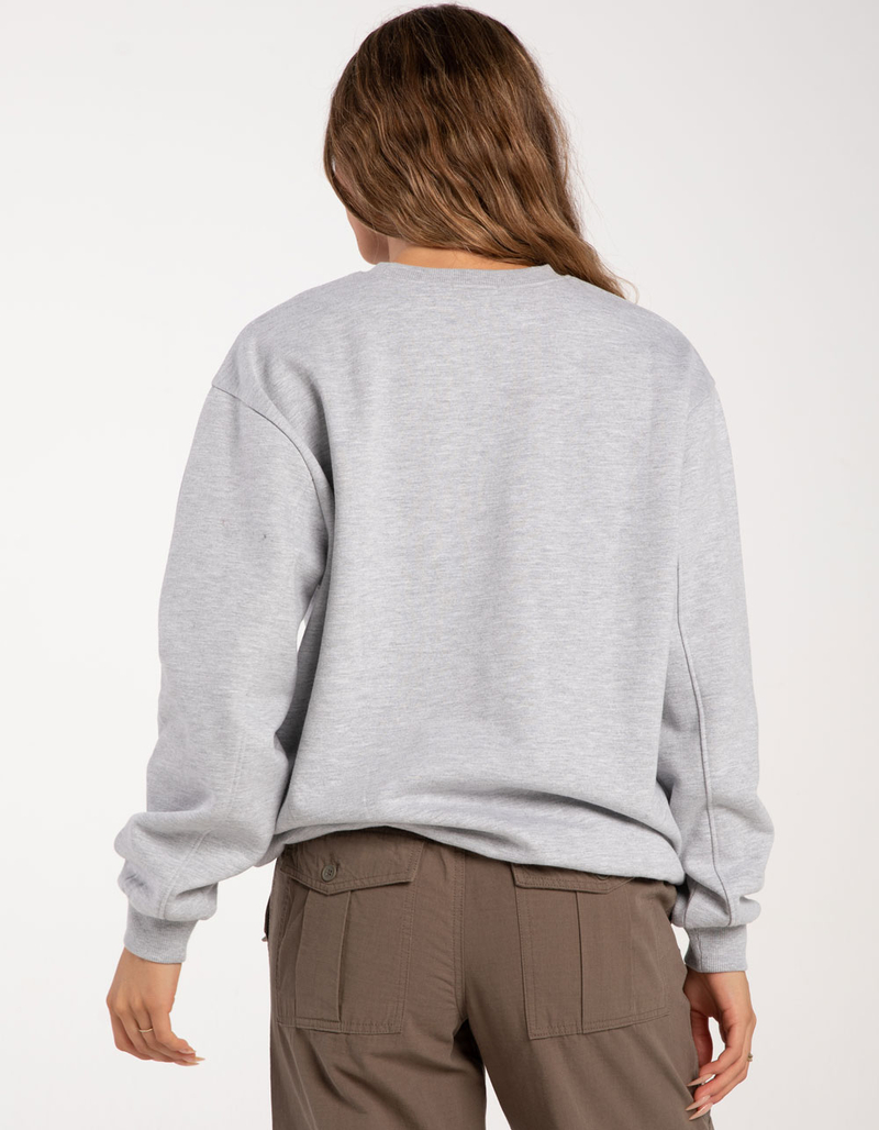 FULL TILT California Embroidered Womens Crewneck Sweatshirt image number 3