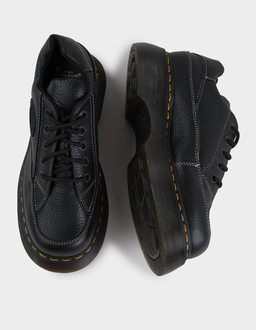 DR. MARTENS Buzz 5-Eye Womens Milled Nappa Leather Shoes