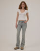 RSQ Womens Low Rise Bootcut Jeans image number 6