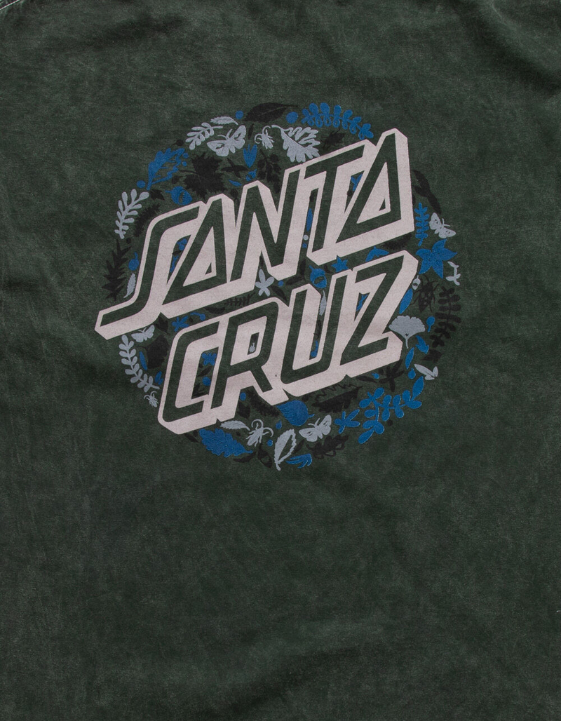 SANTA CRUZ Foliage Dot Eco Mens Tee image number 2