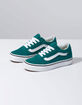 VANS Old Skool Quetzal Green & True White Kids Shoes image number 2