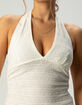 NECTAR CLOTHING Womens Lace Halter Top image number 2