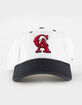 47 BRAND Los Angeles Angels Cooperstown Double Header Diamond '47 Clean Up Strapback Hat image number 2