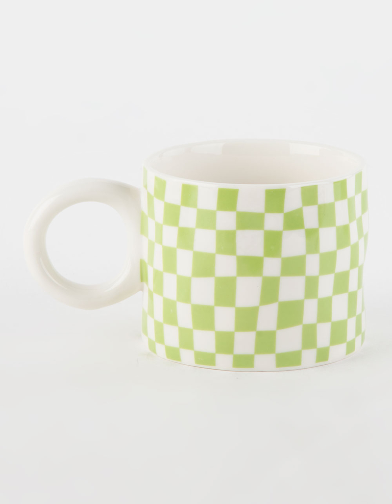 TILLYS HOME Checkered Mug image number 0
