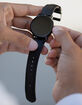 NIXON Porter Leather All Black Watch image number 5