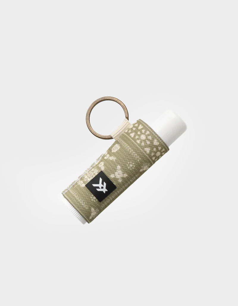 THREAD Lip Balm Holder Keychain image number 0