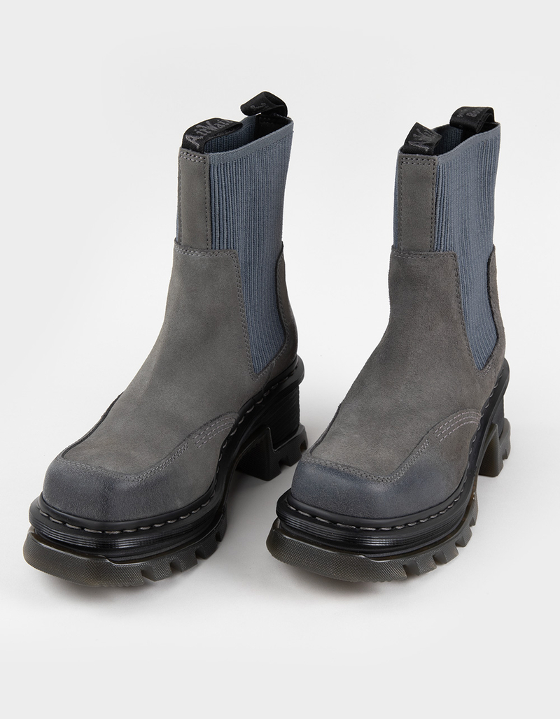 DR. MARTENS Corran Chelsea Suede Womens Boots image number 1