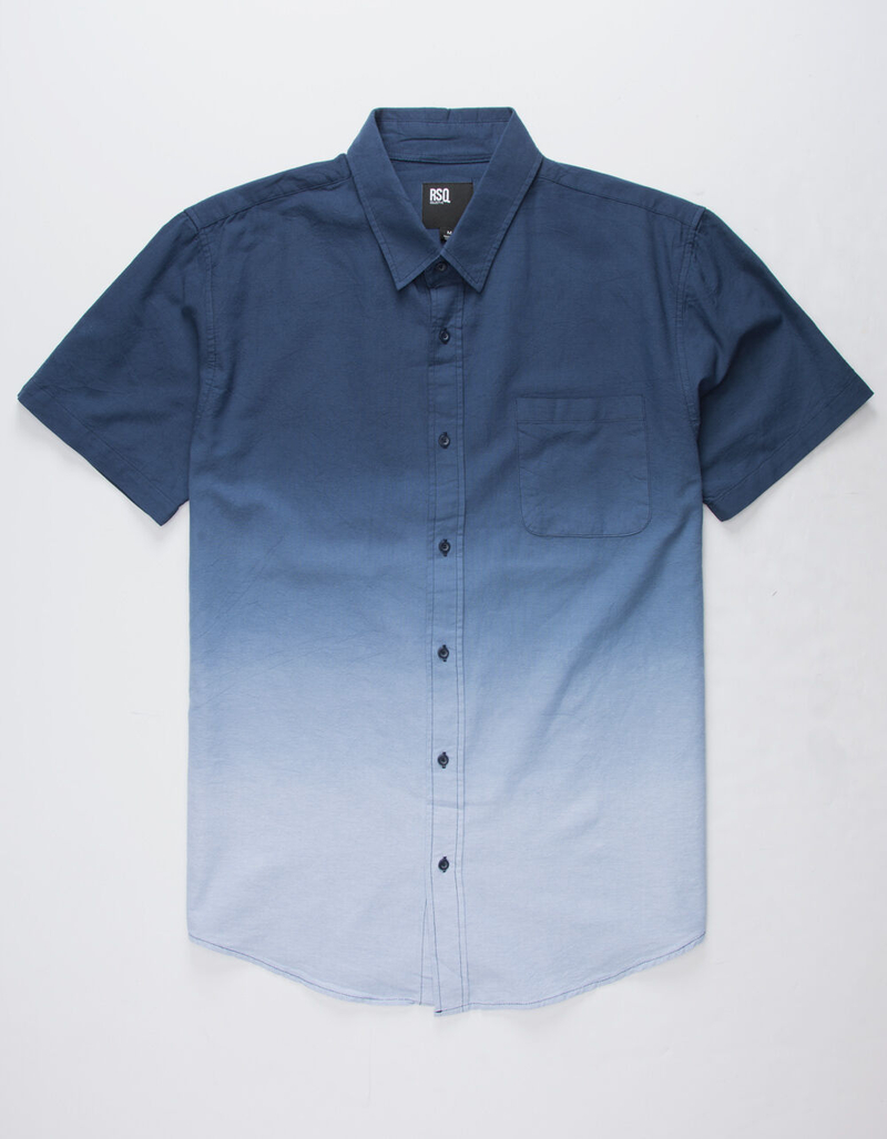 RSQ Faded Navy Mens Shirt image number 0