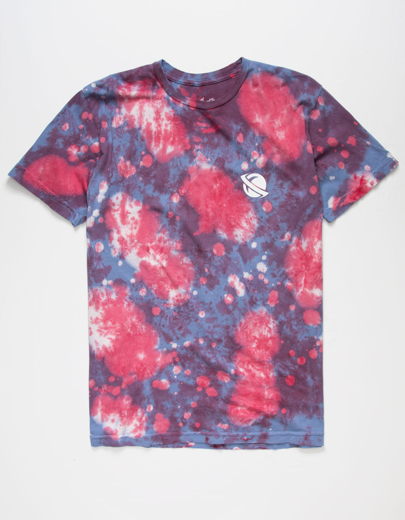 LOST Planet Tie Dye Mens Tee image number 0