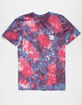 LOST Planet Tie Dye Mens Tee image number 1