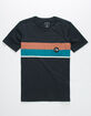 QUIKSILVER Multiply Stripe Boys Pocket Tee image number 1