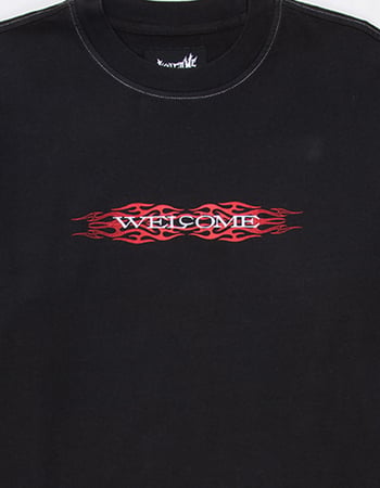 WELCOME SKATEBOARDS Brevity Mens Long Sleeve 2fer Tee Alternative Image