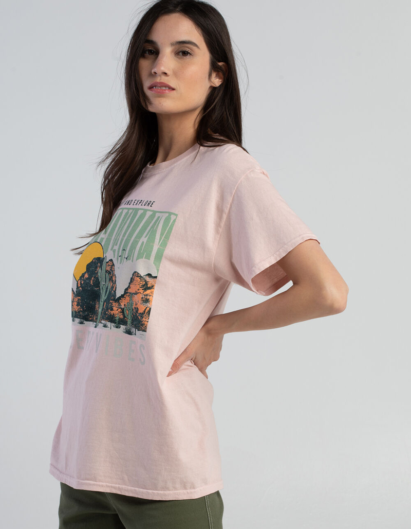 FULL TILT Death Valley Womens Oversized Tee image number 2