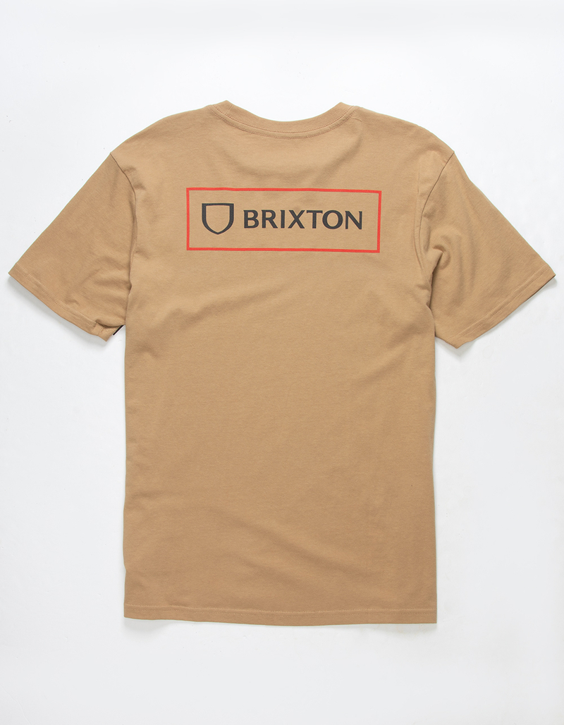 BRIXTON Alpha Block Mens Tee image number 0