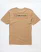 BRIXTON Alpha Block Mens Tee image number 1