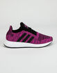 ADIDAS Swift Run Shock Pink & Core Black Girls Shoes image number 2