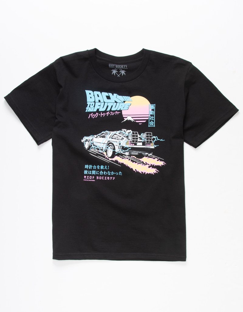 RIOT SOCIETY x Back To The Future Boys Tee image number 0
