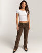 BDG Urban Outfitters Y2K Low Rise Romi Womens Cargo Pants image number 1